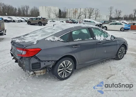 2020 Honda Accord Hybrid из США, поврежденный, VIN 1HGCV3F12LA006690